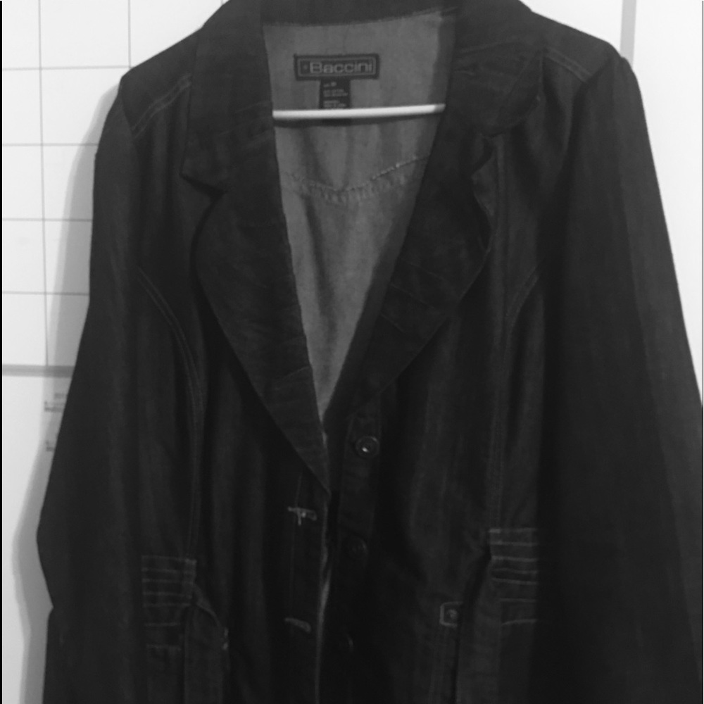 Blue jean jacket